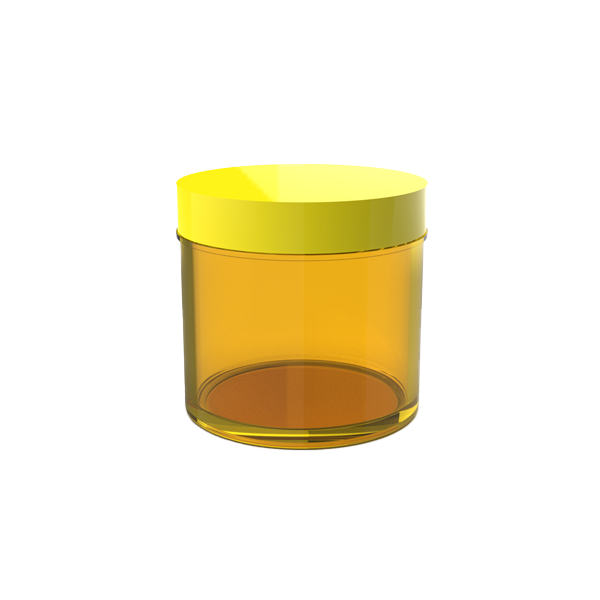 PLASTIC SINGLE WALL JAR Cr055 image 2