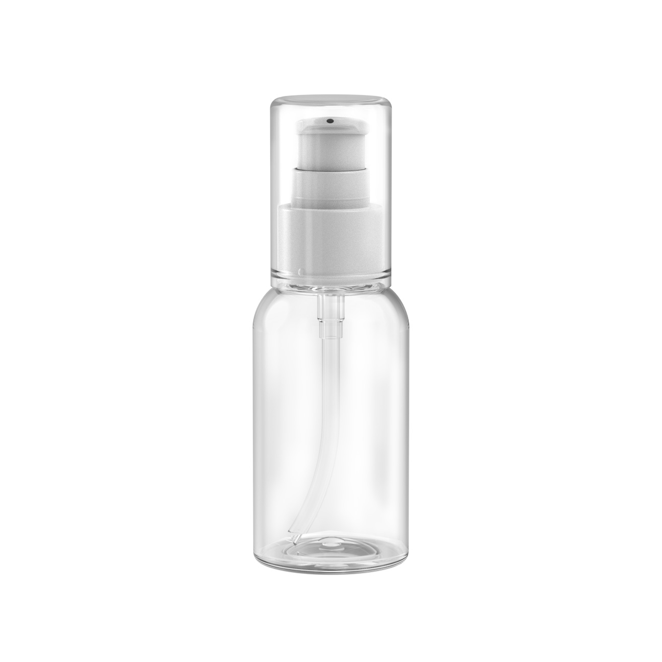 LX ESSENCE PUMP BOTTLE WT 50ML - Skincare Packaging | CTKCLIP