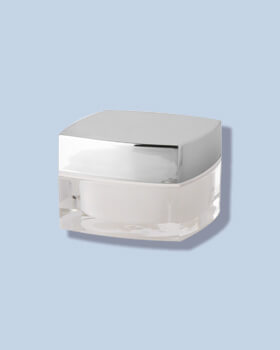 CJ001-Square cream jar u 50's thumbnail image