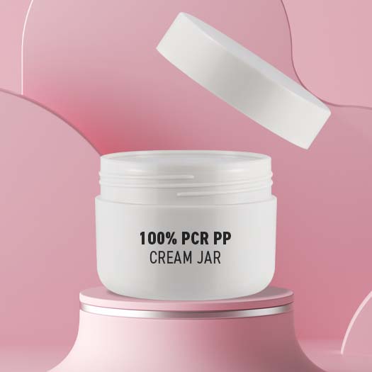 PP Single Cream Jar 300 R PCR ver main image