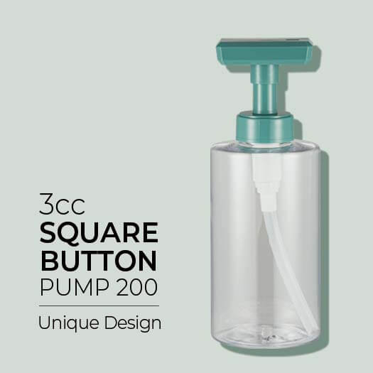 3cc Square Button Pump 200 image 2