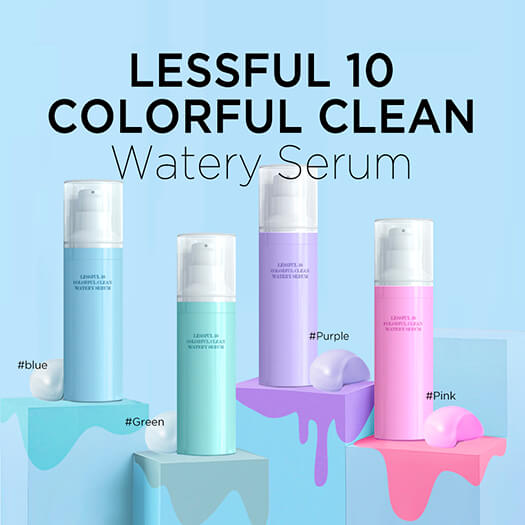 Lessful 10 Colorful Clean Watery Serum (#Blue)'s thumbnail image