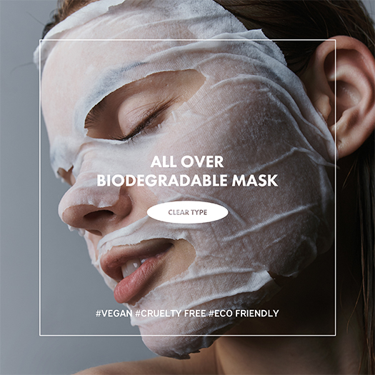 All Over Biodegradable mask (Clear type)'s thumbnail image
