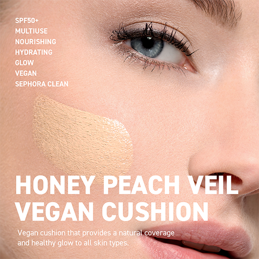 Honey Peach Veil Vegan Cushion (SPF50+/ PA++++)'s thumbnail image